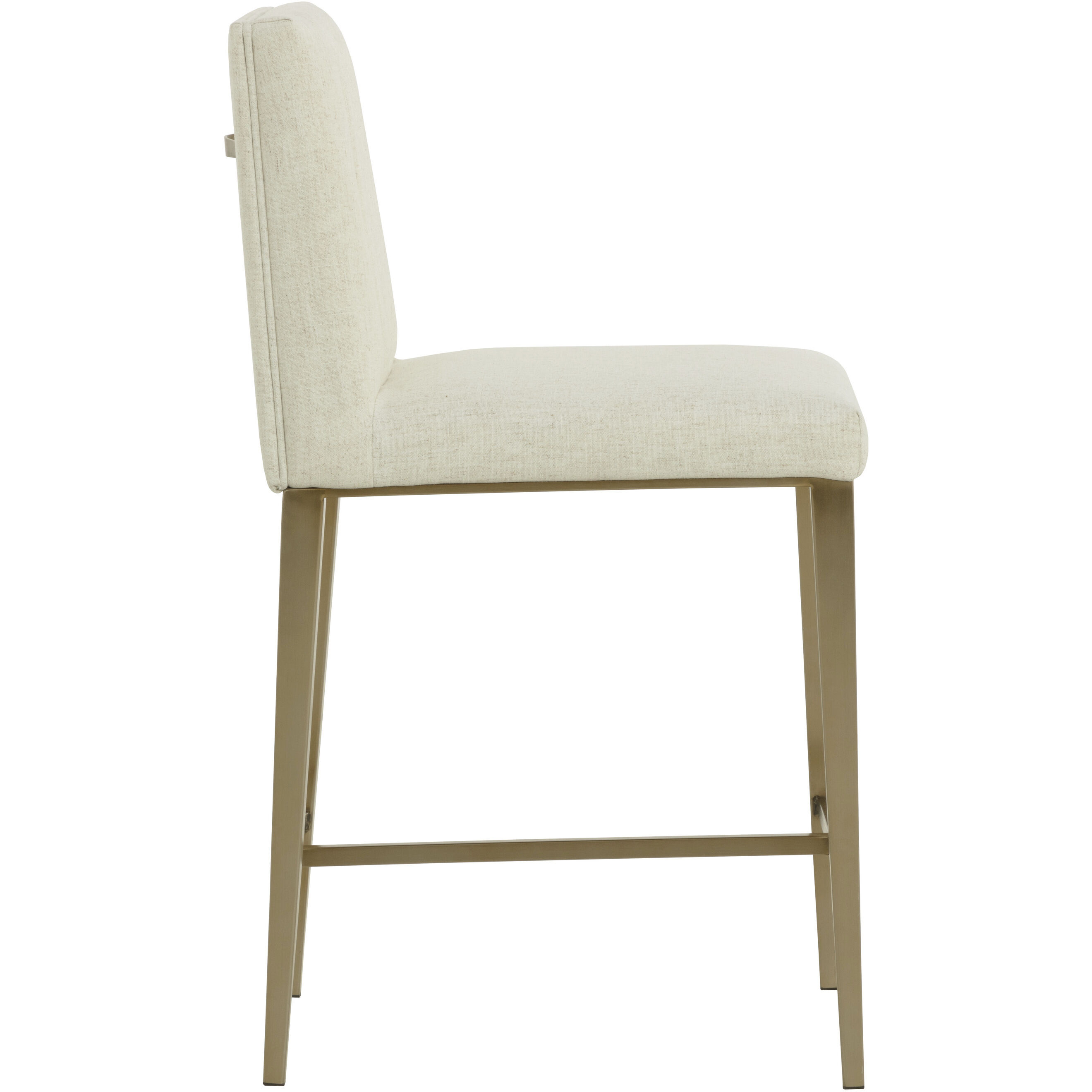 Wilbur 39.75 inch Geralt Linen Counter Stool